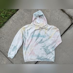 NEW Pura Vida, Emotions: Classic Hoody Pastel Tie Dye - Men's XL